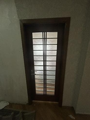 qapi otag: 5 ədəd Mebel qapıları dəsti – şüşəli taxta otaq qapıları • Material — 3