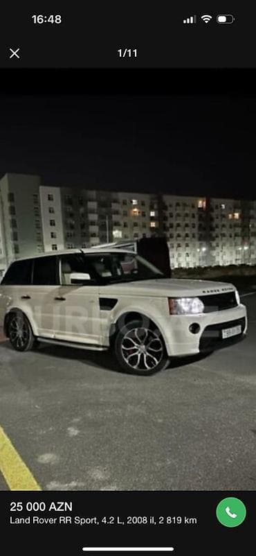 aveo chevrolet 2013: Land Rover Range Rover Sport: 4.2 l | 2008 il 281 km Ofrouder/SUV — 1