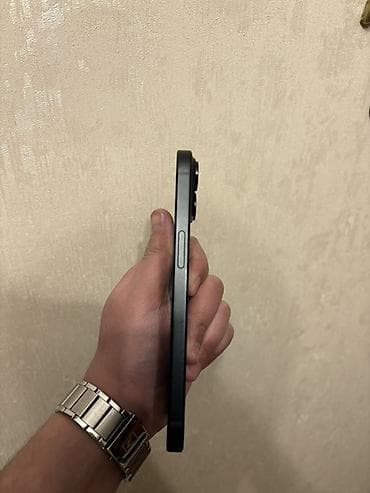 iphone se 2 azerbaycan: IPhone 15, 128 GB, Qara, Face ID — 5