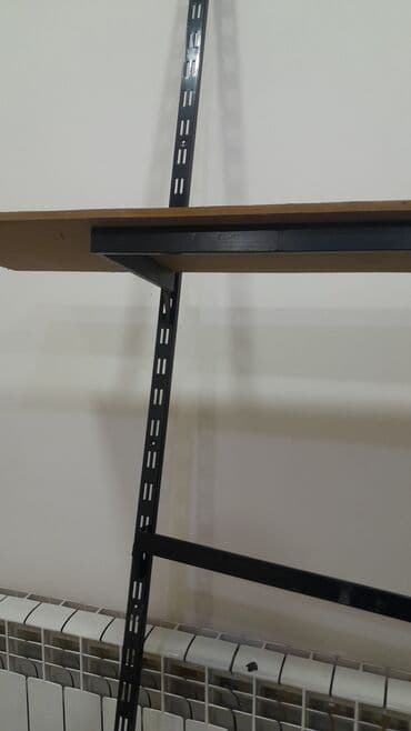 veşilkalar: Mağaza vitrin sistemi üçün asqı və profil dəsti - Divara bərkidilən — 9