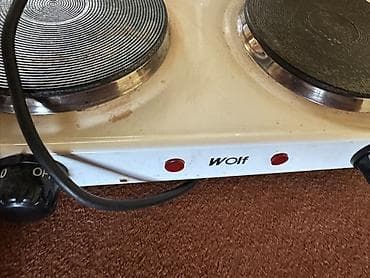 Wolf iki gözlü elektrikli plitə. Tam işlək vəziyyətdə — 2