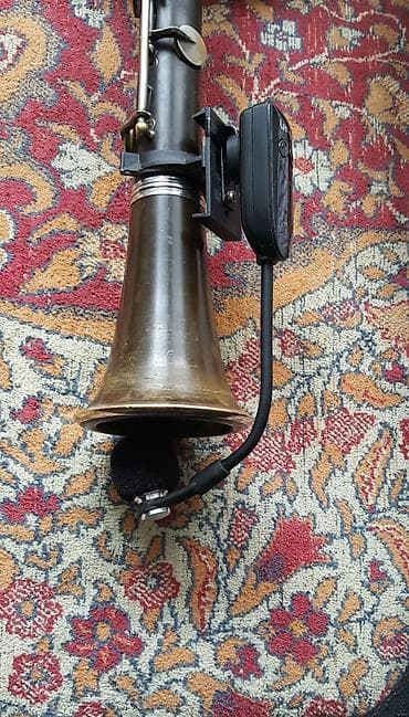 Компьютеры, ноутбуки и планшеты: Klarinet üçün klipsli mikrofon və UHF simsiz sistemi - Alətə — 2