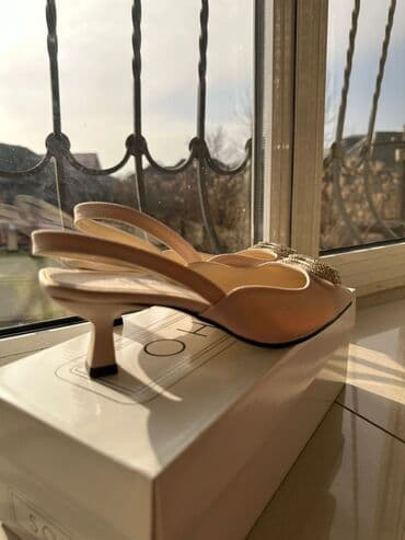 parçadan qadın mokasinlər: Tuflilər, Ölçü: 36, rəng - Çəhrayı, Yeni — 3