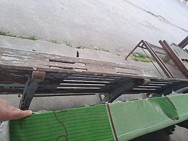 Skameykalar, lavoçkalar: İşlənmiş, 2, Arxalı, Taxta — 4