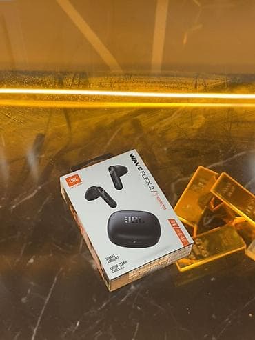 Qulaqcıqlar: JBL Wave Flex 2 – simsiz qulaqcıq Tam yeni qutusu açılmamış✅ - Tip — 2