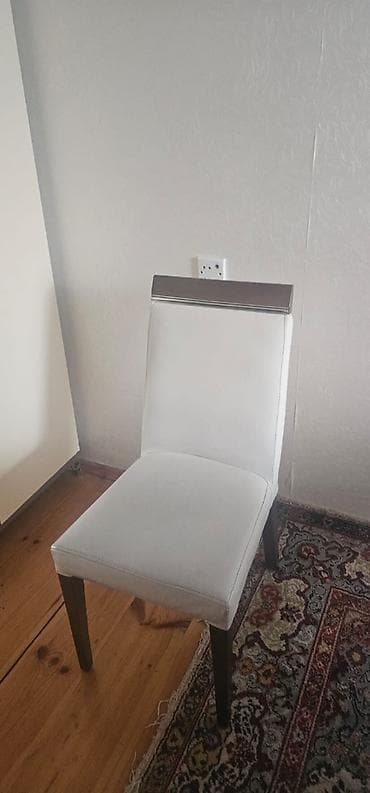 uşaq stullari: Qonaq otağı üçün, İşlənmiş, Transformer, Kvadrat masa, 6 stul — 1