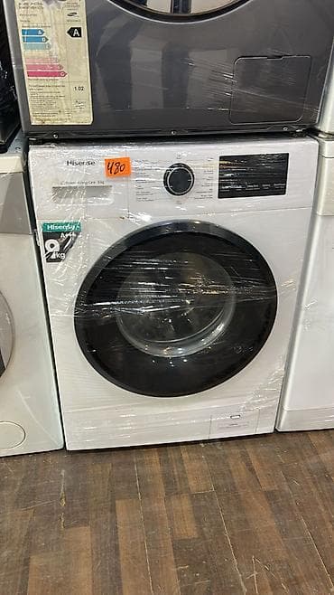 Hisense paltaryuyan maşın – 9 kq, A enerji sinfi - Ön yükləmə, geniş