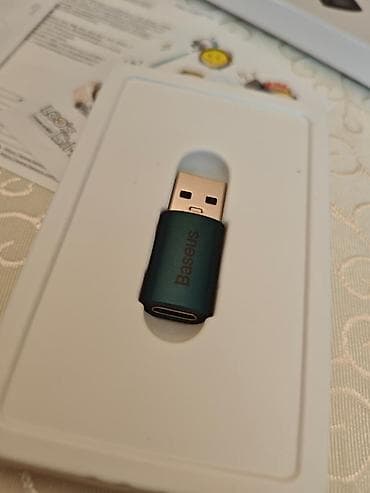 komputer korpus: Baseus OTG adapter USB-C to USB-A yenidir istifade edilmeyib qiymet — 4