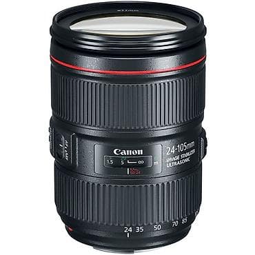 ev kamera: Canon EF 24-105mm f/4L IS USM obyektiv - Fokus məsafəsi: 24–105 mm — 1