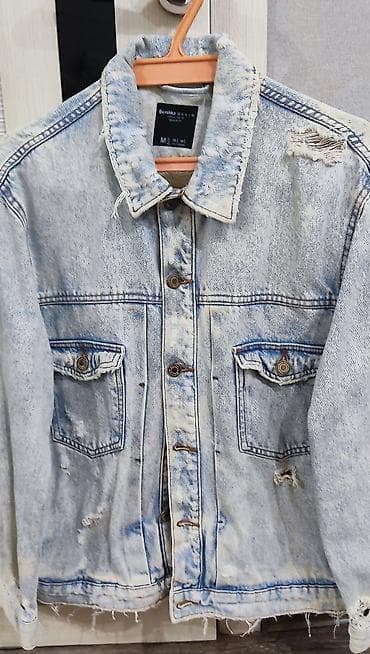 topdan geyim: Kurtka, Cins, Yaz, Bershka, M — 2