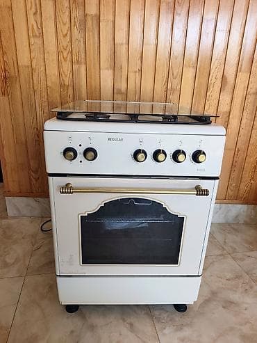qaz sobası irşad: REGULAR markalı qaz-elektrik sobası yenidir işlənməyib 051-307-88-99 — 2