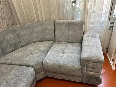 künc divanar: Künc divanı – müasir dizayn, geniş oturma sahəsi - Forma: L-şəkilli — 6