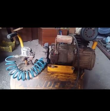 Sənaye tipli hava kompressoru - Güclü elektrik mühərriki və kəmər