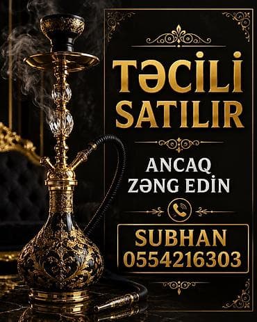 🔥 TƏCİLİ SATILIR 🔥 Bahalı və premium qelyan satılır. Qiymət: 30 AZN 💨 — 1
