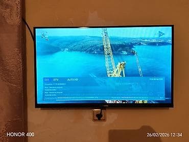 Kronşteynlər: İşlənmiş Televizor Sharp LCD 32" HD (1366x768), Ünvandan götürmə — 2