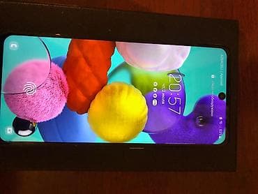 philips xenium 9@9h: Samsung Galaxy A51, 64 GB, rəng - Qara, Sensor, Barmaq izi, İki sim kartlı — 6