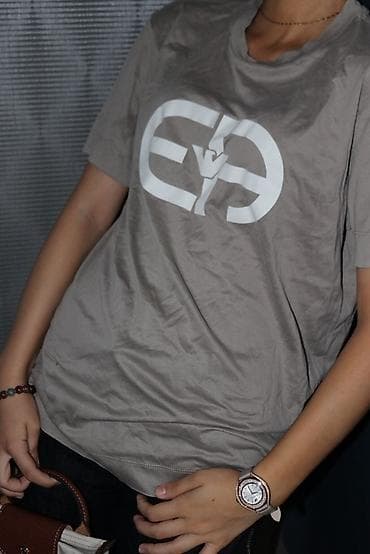 ereb paltari: Futbolka, Emporio Armani, M, rəng - Boz — 2
