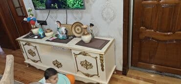 fırlanan stollar: İşlənmiş, Masa və oturacaqlar, Dolab, TV stend, Kredit yoxdur, Azərbaycan — 5