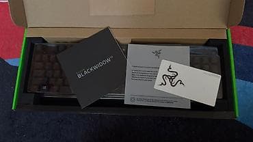 playstation 3 joystick: Razer Blackwidow v3 oyun klaviaturasi. Yeniden secilmir. Az islenib — 3