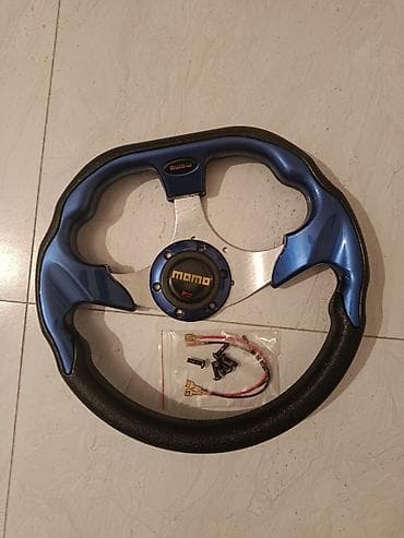 MOMO idman sükanı - Material: üst hissə alüminium əsi, aşağı hissə