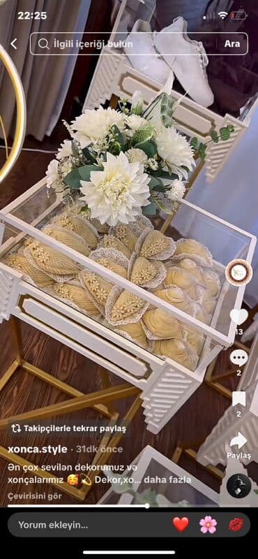 Ev saatları: Şekilde gorduyunuz xonçanin eynisi 12 ededi cemi 1 defe istifade — 5