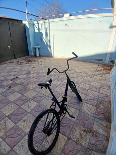 velsavetler: Şəhər və məhəllə gəzintiləri üçün sadə velosiped. - Çərçivə: polad — 3