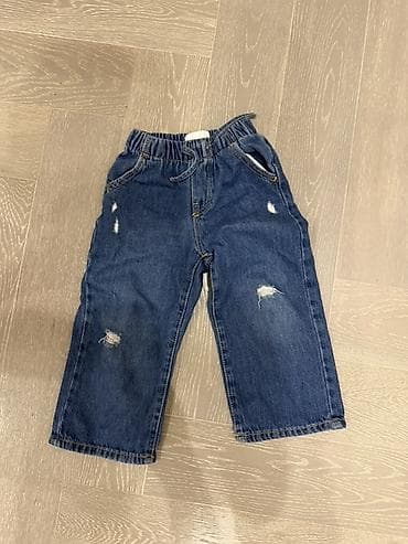 ZARA uşaq cins şalvarı - Brend: ZARA - Ölçü: 3 yaş / 98 sm (etiketdə