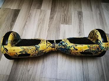 Elektrik hoverboard – 6.5" təkərlər, rəngli “graffiti” dizayn. -