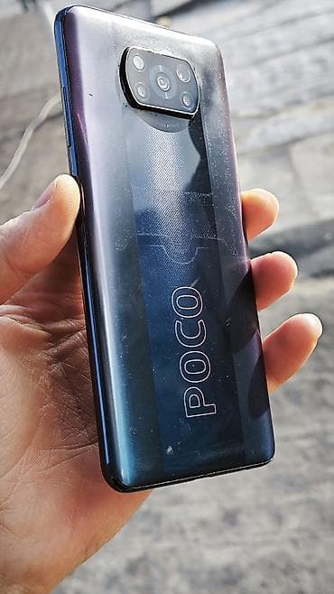 dubay telfonlar: Poco X3, 256 GB, rəng - Mavi, Sensor — 1