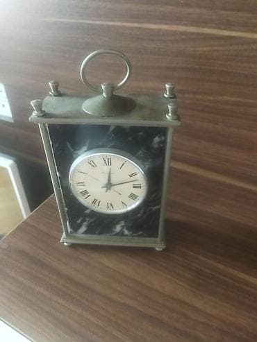 sederekde divar saatlari: Masaüstü saatlar, Mexaniki, Saniyə əqrəbi — 6