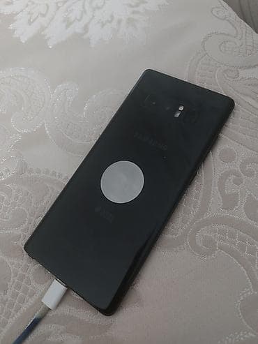 blu: Samsung Galaxy Note 8, 64 GB, rəng - Qara, Simsiz şarj — 2