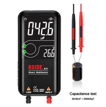 бу аккумулятор: Intellektual, yeni nəsil testr - multimetr. Model: BSIDE S 20 ● — 2