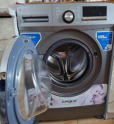 paltaryuyan baraban: Paltaryuyan maşın Eurolux, 7 kq, İşlənmiş, Avtomat, Qurutmasız — 2
