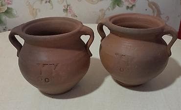 Qazan, rəng - Qəhvəyi, Keramika, Azərbaycan