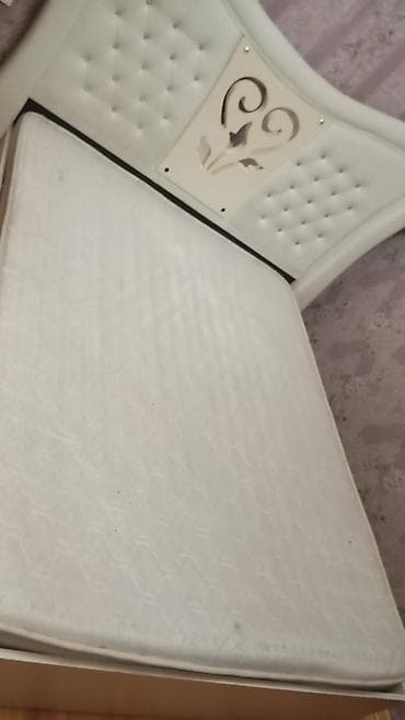 İkinəfərlik çarpayı, Bazalı, Matras ilə, Siyirməsiz — 2
