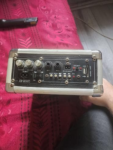 maqintafon kalonka satisi: Kolonka, Növ - Portativ, rəng - Qara — 2