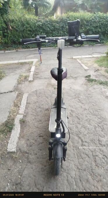 самокат электрический: Elektrik skuter – Wingz markalı Xüsusiyyətlər: - Oturacaqlı model — 1