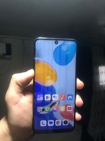 redmi not 13 pro qiyməti: Redmi Note 11, 128 GB, rəng - Qara, Zəmanət, Sensor, Barmaq izi — 1