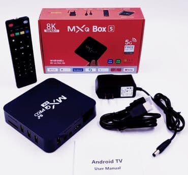 Yeni Smart TV boks TV box 8 GB / 128 GB, Android, Ünvandan götürmə, Pulsuz çatdırılma, Ödənişli çatdırılma lalafo.az -da Yeni Smart TV boks TV box 8 GB / 128 GB, Android, Ünvandan götürmə, Pulsuz çatdırılma, Ödənişli çatdırılma