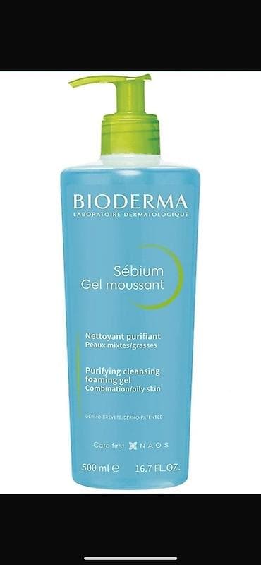 optitect vitamin c: Üz yuma geli, Bioderma, Qarışıq dəri üçün, 500 ml — 1