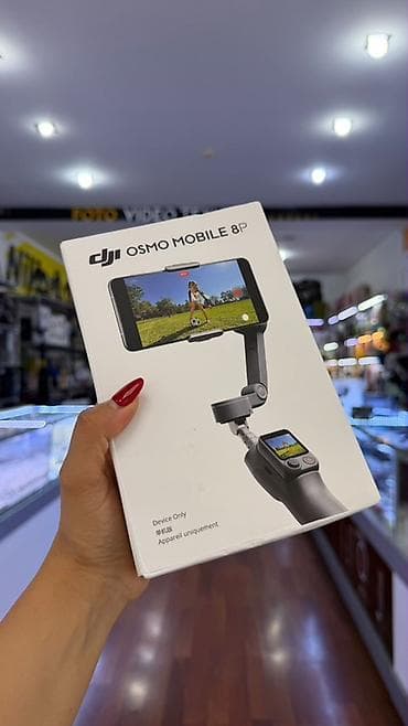 DJI Osmo Mobile 8P – smartfonlar üçün portativ stabilizator - 3 oxlu