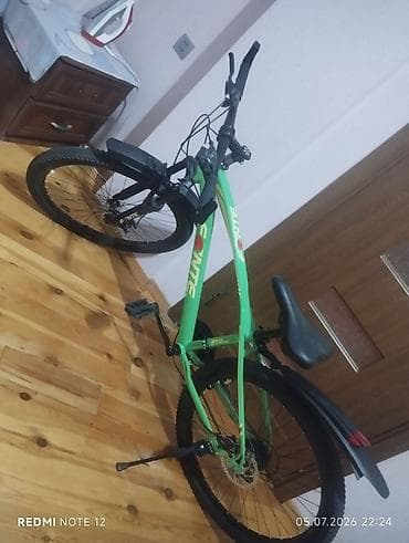 aurus bicycle: FONTE dağ velosipedi - Rəng: yaşıl, loqotipli - Çərçivə: MTB tipli — 2