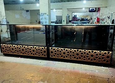 Холодильное оборудование: Şüşə vitrin tezgahı – mağaza, butik, zərgərlik, aksessuar və şirniyyat — 1