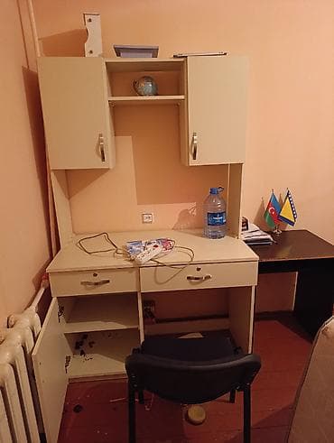seyf demir: Salam, ofis mebelləri şəkildə gördüyünüz hər şey satılır. Qiymət 200 — 3