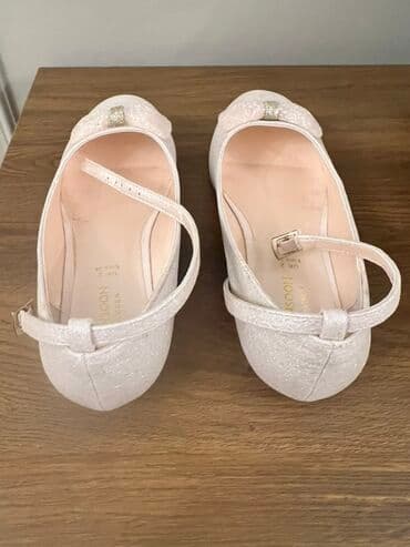 Baletkalar, Ölçü: 34, rəng - Ağ, İşlənmiş