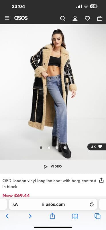 asos kofta: Paltolar — 1