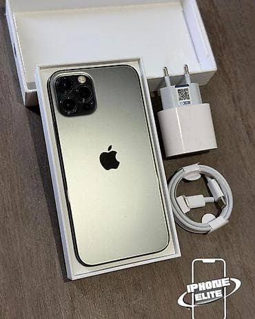 IPhone 12 Pro, 256 GB, Qara, Zəmanət, Kredit, Simsiz şarj
