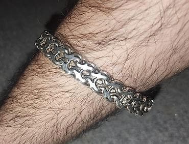 bileklik: Gümüş qolbaq ( bilərzik) 76 qram — 6