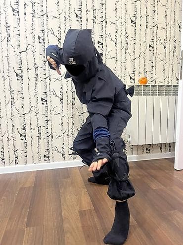 demir qapi gence: Yaponiyadan orijinal Ninja kostyumu + oyuncaq kunailər. Salam! — 1