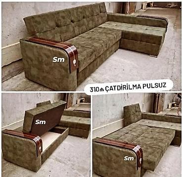 Künc divan, Açılan, Bazalı, Parça, Pulsuz çatdırılma